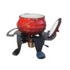 LK's Potjie Cooker for #1/4 Size Potjies (Set of 2) with 2 x Red 3-Legged #1/4 Size Potjies and 2 x #1/4 Size Potjie Coasters COMBO LK's Potjie Cooker for #1/4 Size Potjies (Set of 2) with 2 x Red 3-Legged #1/4 Size Potjies and 2 x #1/4 Size Potjie Coasters COMBO - Image 6